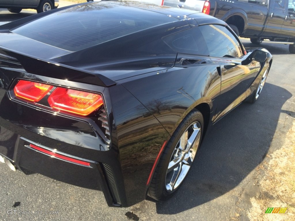 2014 Corvette Stingray Coupe - Black / Jet Black photo #12