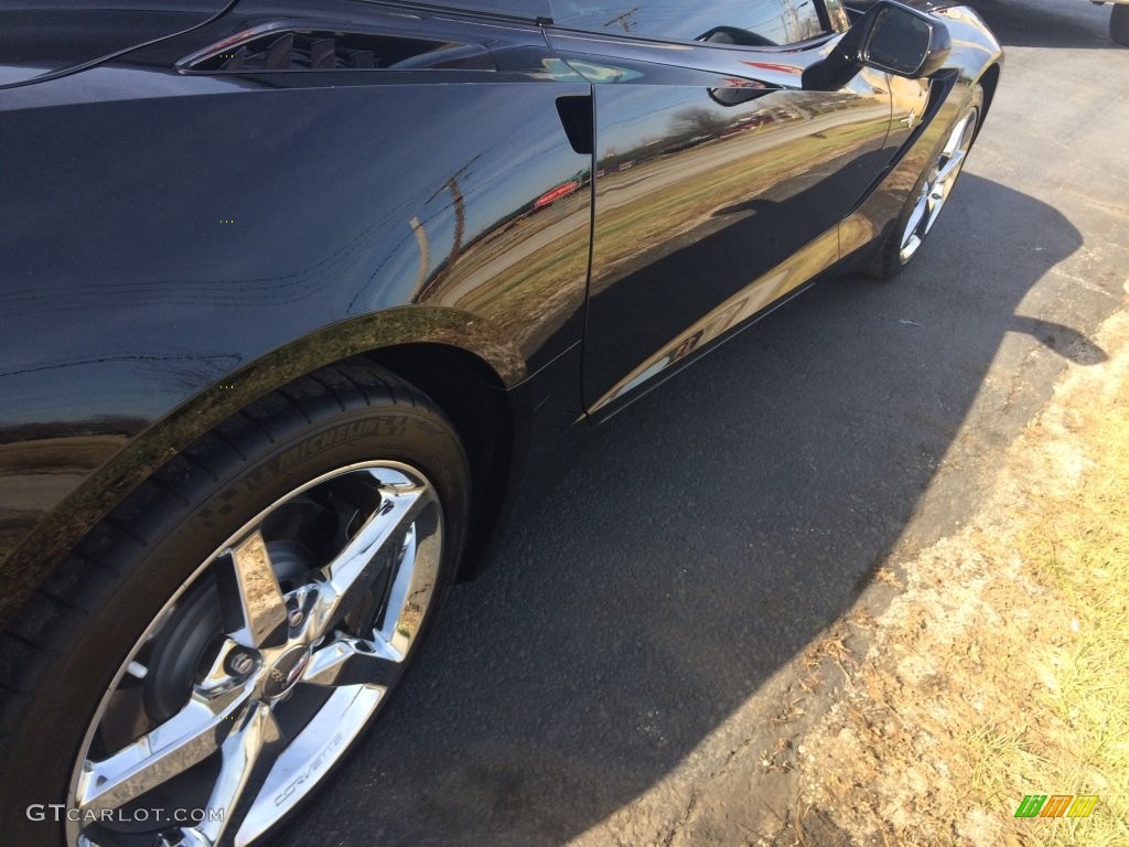 2014 Corvette Stingray Coupe - Black / Jet Black photo #13