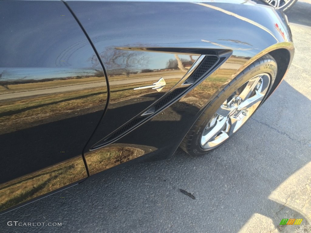 2014 Corvette Stingray Coupe - Black / Jet Black photo #14