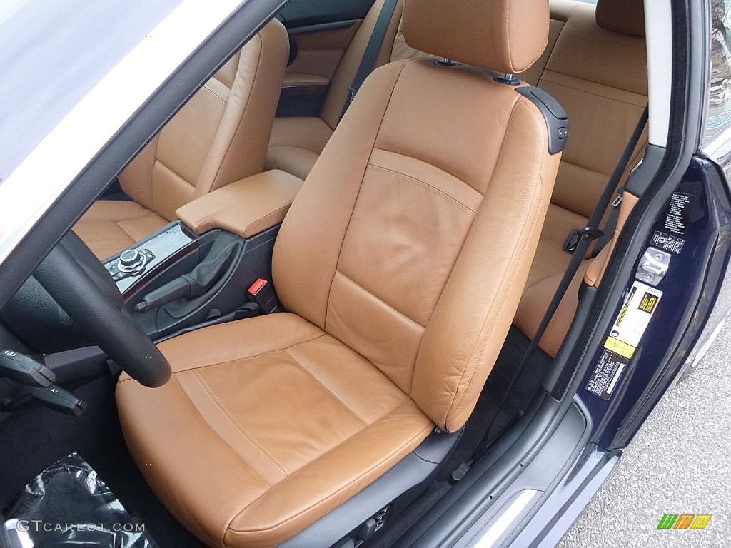 2010 3 Series 328i xDrive Coupe - Monaco Blue Metallic / Saddle Brown Dakota Leather photo #11