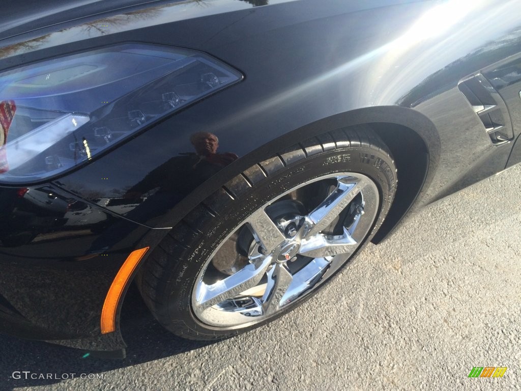 2014 Corvette Stingray Coupe - Black / Jet Black photo #20