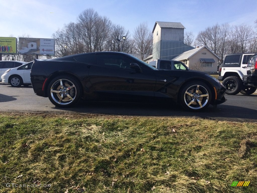 2014 Corvette Stingray Coupe - Black / Jet Black photo #28