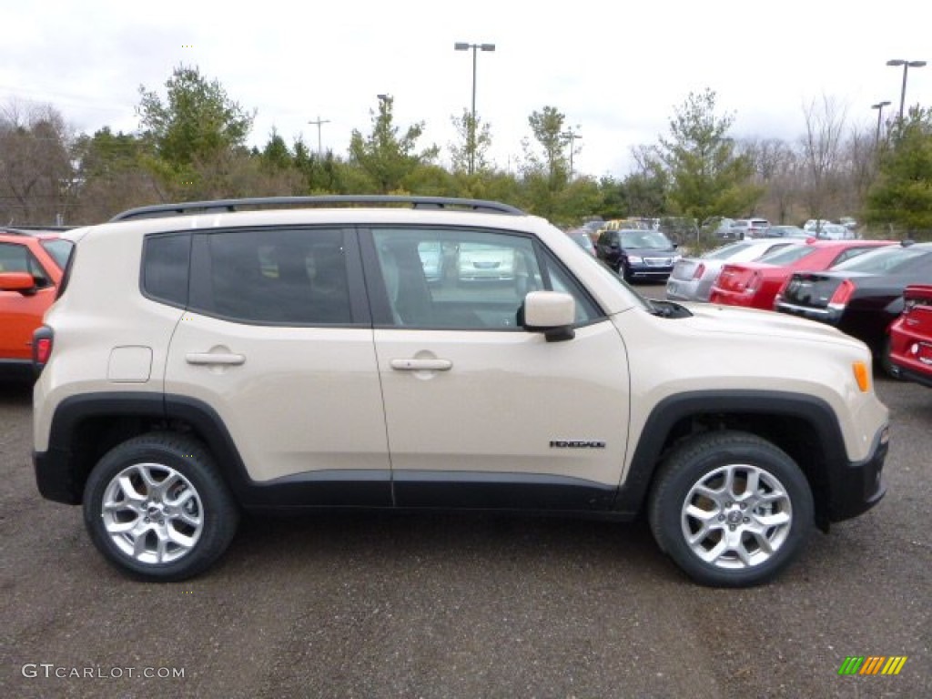 2016 Renegade Latitude 4x4 - Mojave Sand / Bark Brown/Ski Grey photo #8