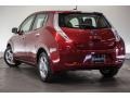 2012 Cayenne Red Nissan LEAF SL  photo #10