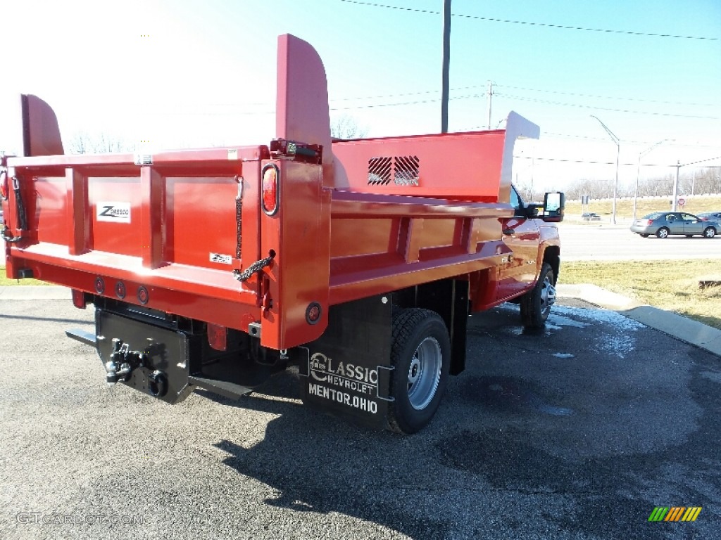 2015 Silverado 3500HD WT Regular Cab 4x4 Chassis - Victory Red / Jet Black/Dark Ash photo #5