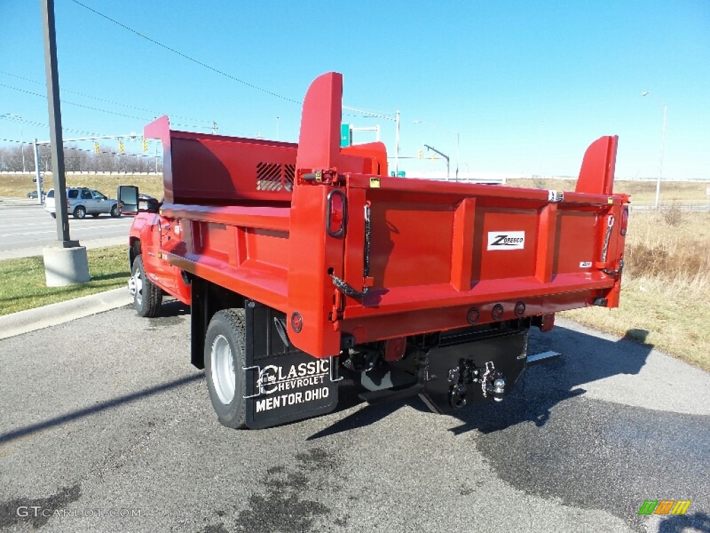 2015 Silverado 3500HD WT Regular Cab 4x4 Chassis - Victory Red / Jet Black/Dark Ash photo #6