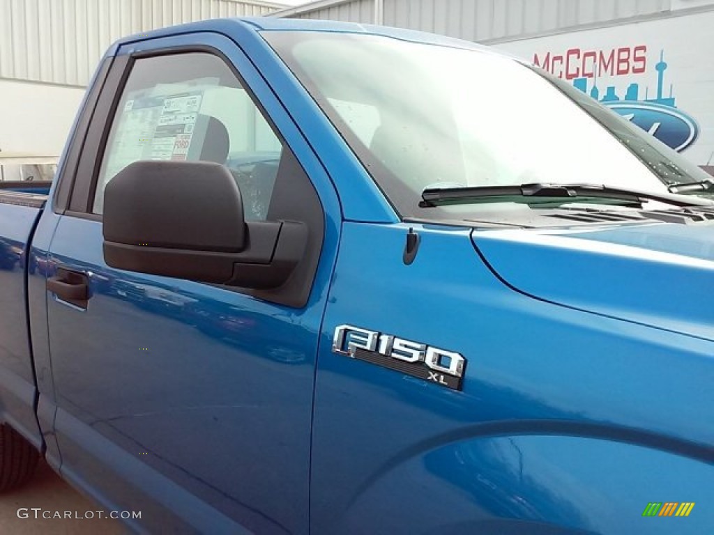 2016 F150 XL Regular Cab - Blue Flame / Medium Earth Gray photo #16