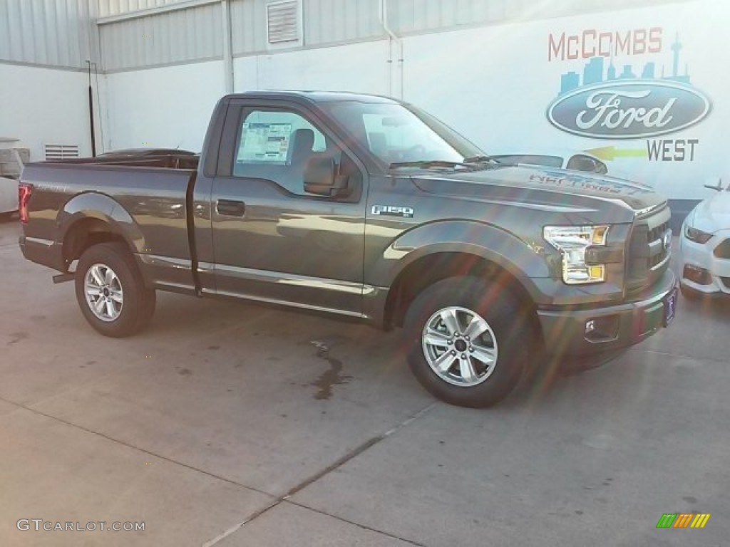 2016 F150 XL Regular Cab - Magnetic / Medium Earth Gray photo #1