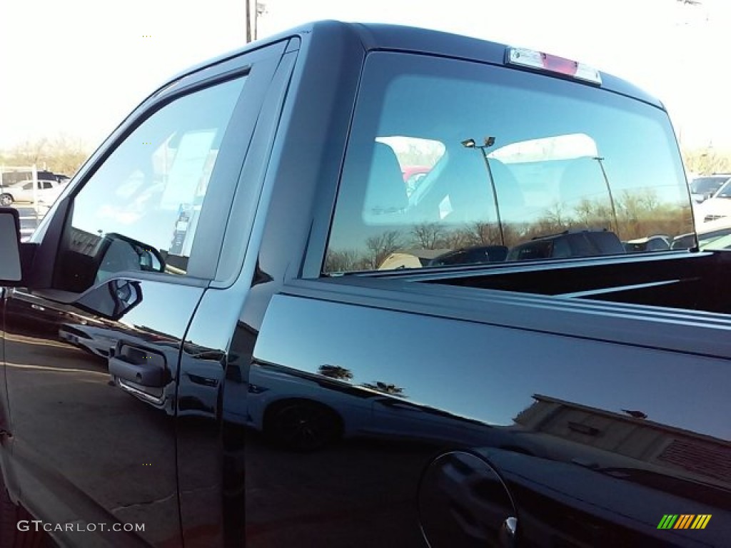 2016 F150 XL Regular Cab - Shadow Black / Medium Earth Gray photo #9