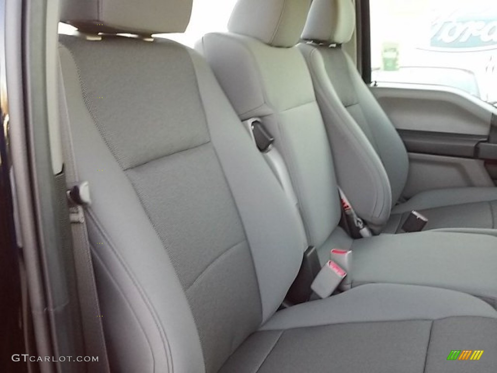 2016 F150 XL Regular Cab - Shadow Black / Medium Earth Gray photo #14