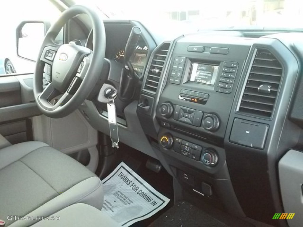 2016 F150 XL Regular Cab - Shadow Black / Medium Earth Gray photo #16