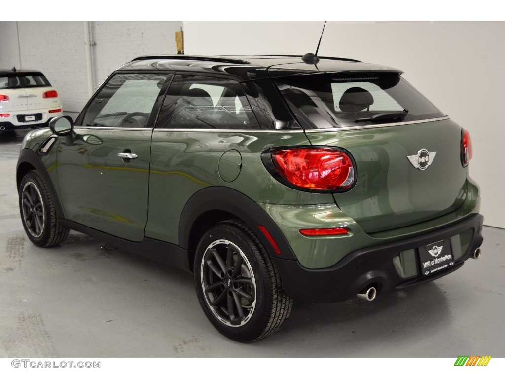2016 Paceman Cooper S All4 - Jungle Green Metallic / Carbon Black photo #4