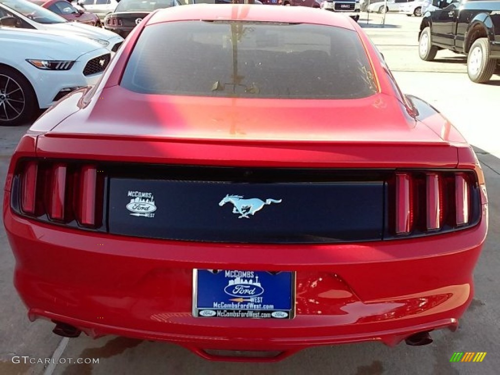 2016 Mustang EcoBoost Coupe - Race Red / Ebony photo #8