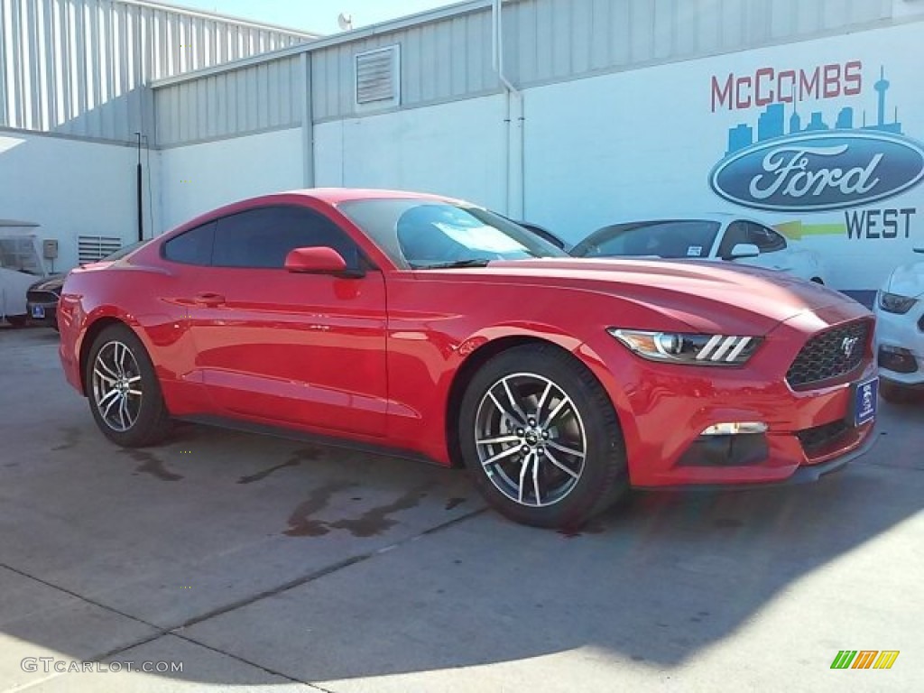 2016 Mustang EcoBoost Coupe - Race Red / Ebony photo #21