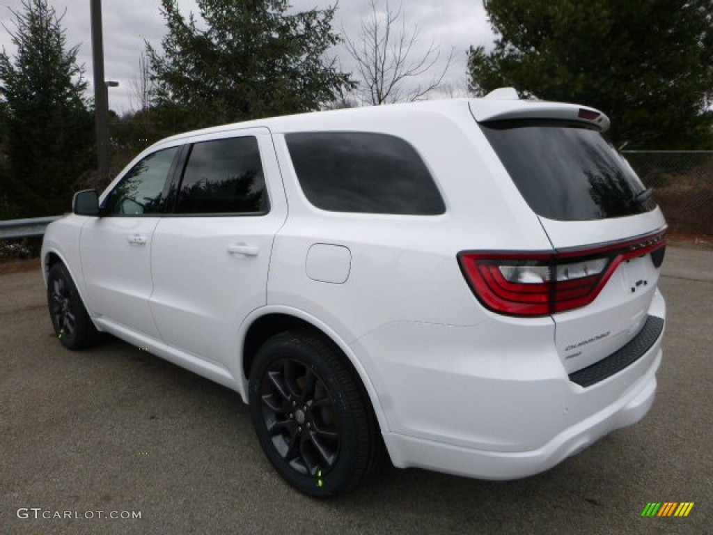 2016 Durango R/T AWD - Bright White / Black/Red photo #5