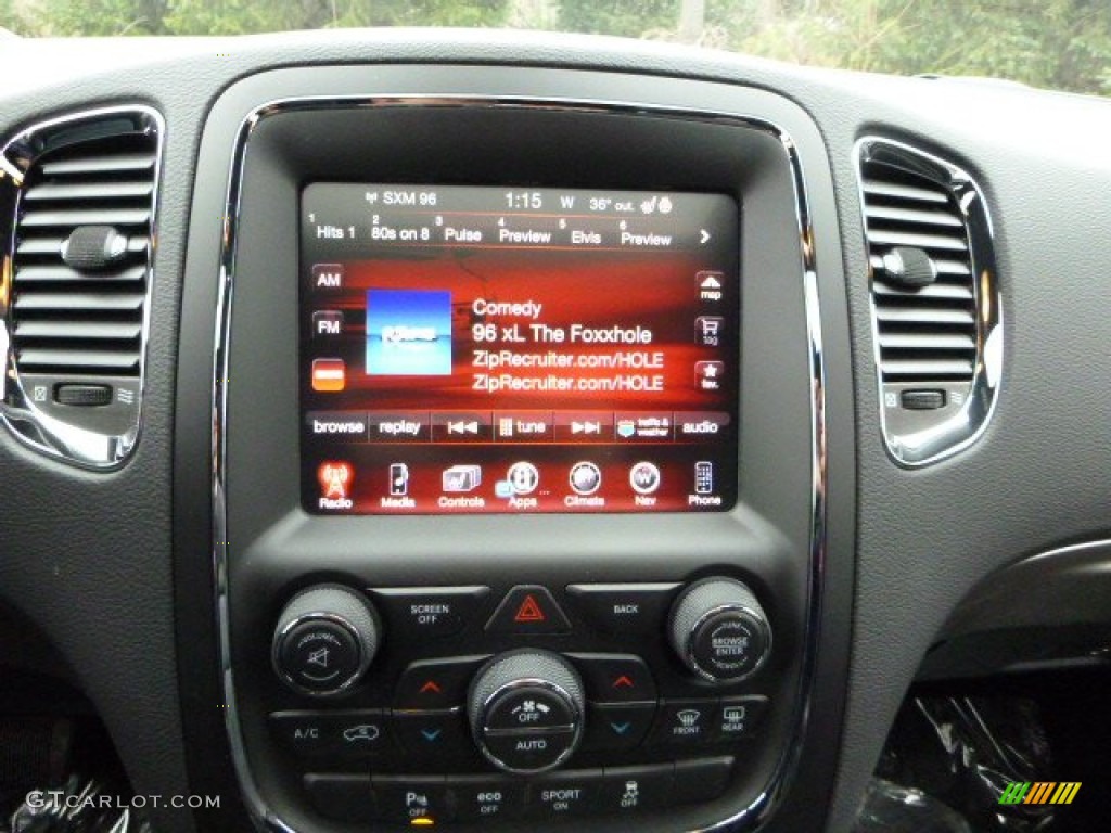 2016 Dodge Durango R/T AWD Controls Photo #110614024