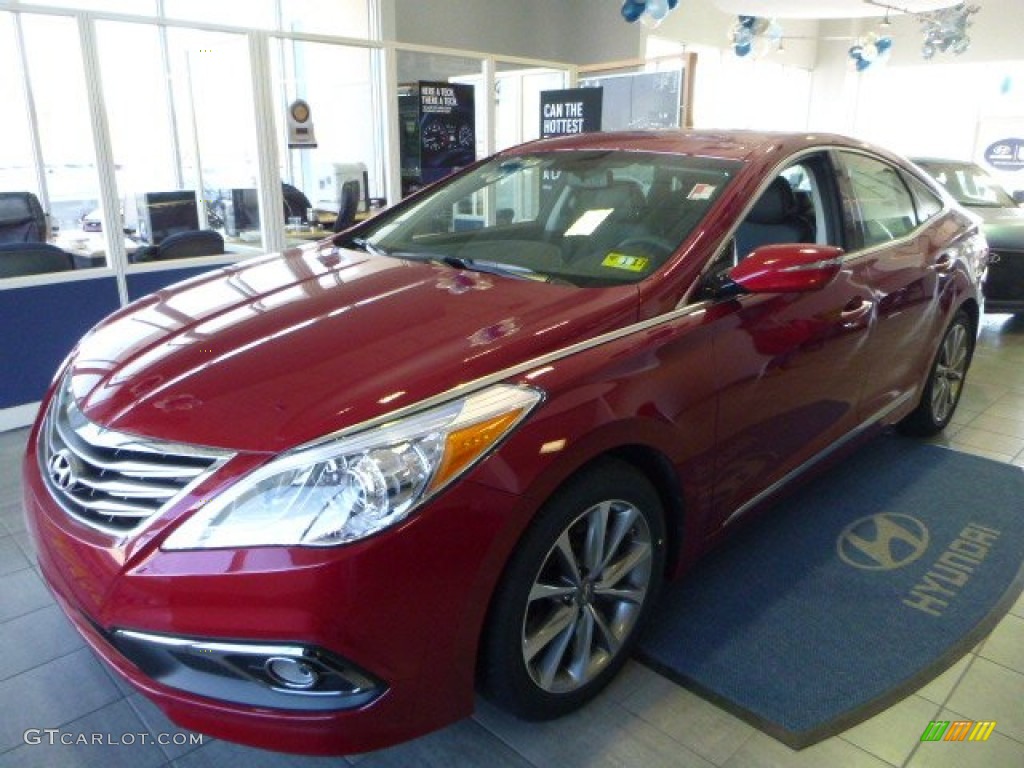 2016 Azera  - Venetian Red Pearl / Graphite Black photo #9