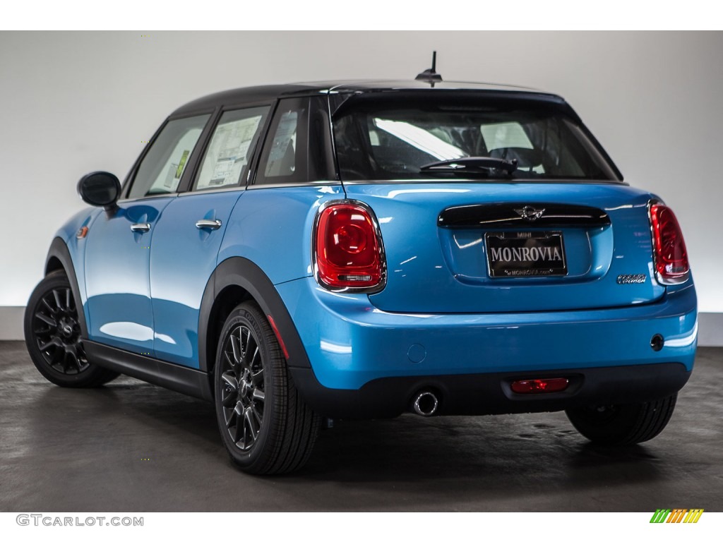 2016 Hardtop Cooper 4 Door - Electric Blue Metallic / Black Pearl photo #3