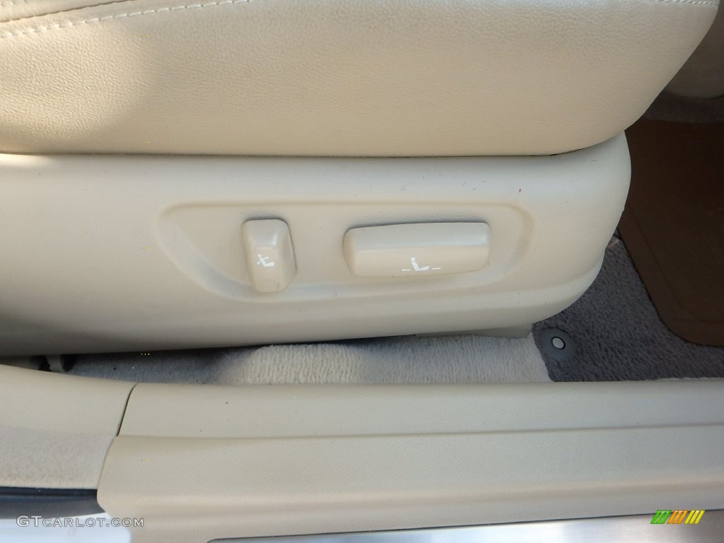 2008 Azera Limited - Powder White Pearl / Beige photo #13