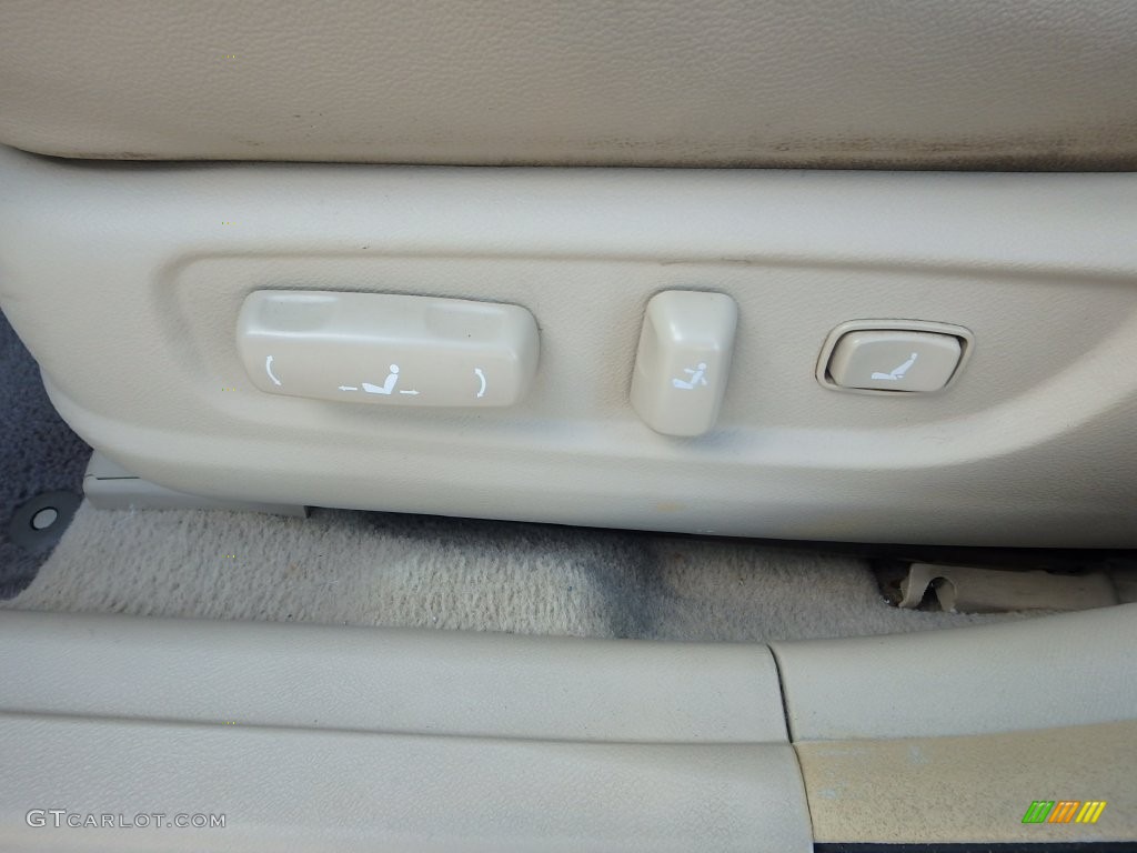 2008 Azera Limited - Powder White Pearl / Beige photo #22