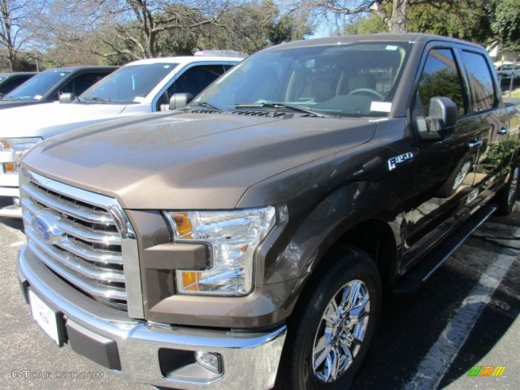 2016 F150 XLT SuperCrew - Caribou / Medium Light Camel photo #2