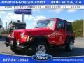 Flame Red 2006 Jeep Wrangler SE 4x4