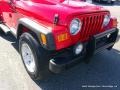 2006 Flame Red Jeep Wrangler SE 4x4  photo #25