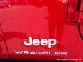 2006 Flame Red Jeep Wrangler SE 4x4  photo #28
