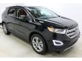 Shadow Black 2016 Ford Edge Titanium AWD Exterior