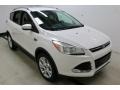 2016 White Platinum Metallic Ford Escape Titanium 4WD  photo #3