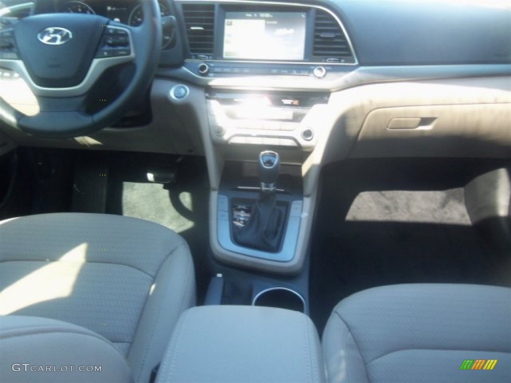 2017 Elantra Limited - Red / Beige photo #17