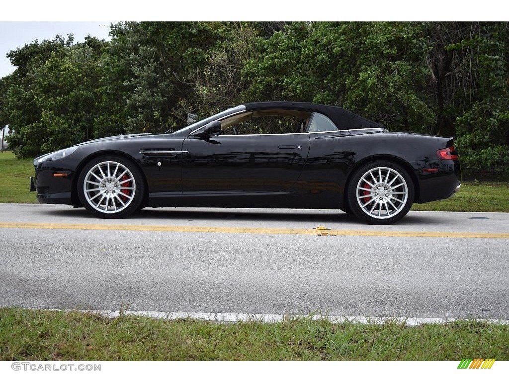 Jet Black 2006 Aston Martin DB9 Volante Exterior Photo #110625197