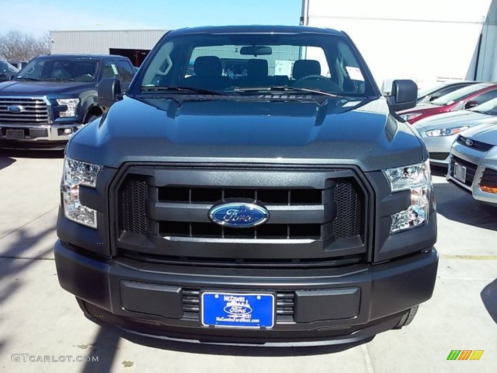 2016 F150 XL Regular Cab - Magnetic / Medium Earth Gray photo #7