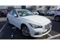 Moonlight White - Q 50 3.7 AWD Premium Photo No. 2