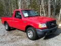 2011 Torch Red Ford Ranger XL Regular Cab  photo #3