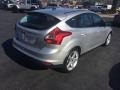 2013 Ingot Silver Ford Focus Titanium Hatchback  photo #3