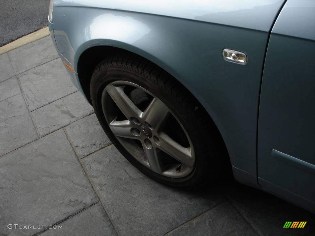 2005 A4 3.2 quattro Sedan - Crystal Blue Metallic / Beige photo #6