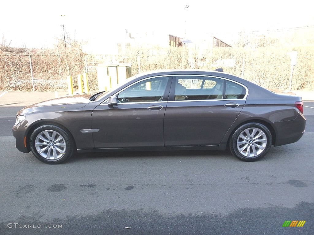 2014 7 Series 740Li xDrive Sedan - Mojave Metallic / Light Saddle photo #2