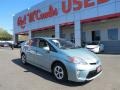 2014 Sea Glass Pearl Toyota Prius Three Hybrid  photo #2