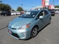 2014 Sea Glass Pearl Toyota Prius Three Hybrid  photo #4