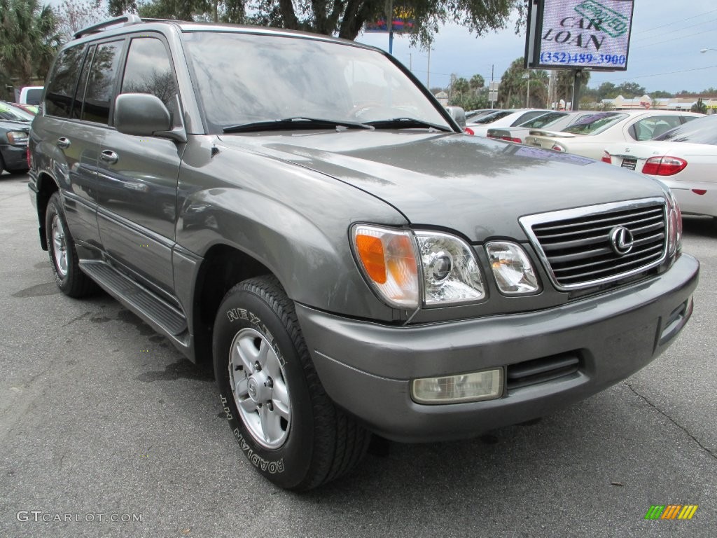 2000 LX 470 - Riverock Green Mica / Gray photo #1