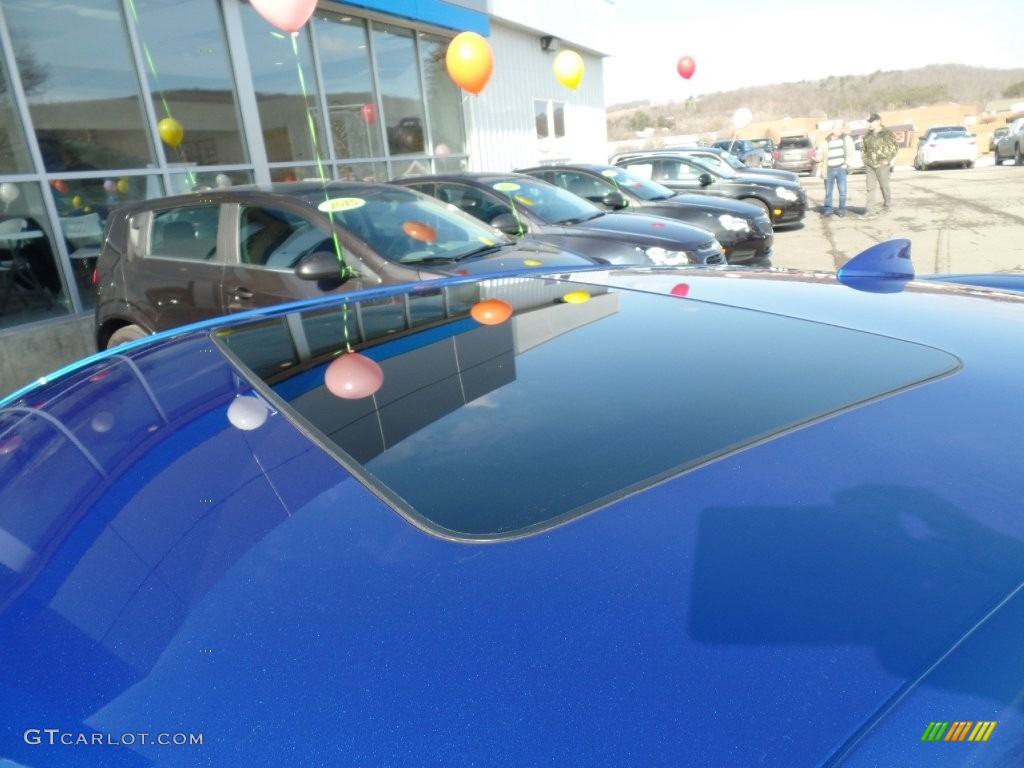 2016 Camaro SS Coupe - Hyper Blue Metallic / Medium Ash Gray photo #10