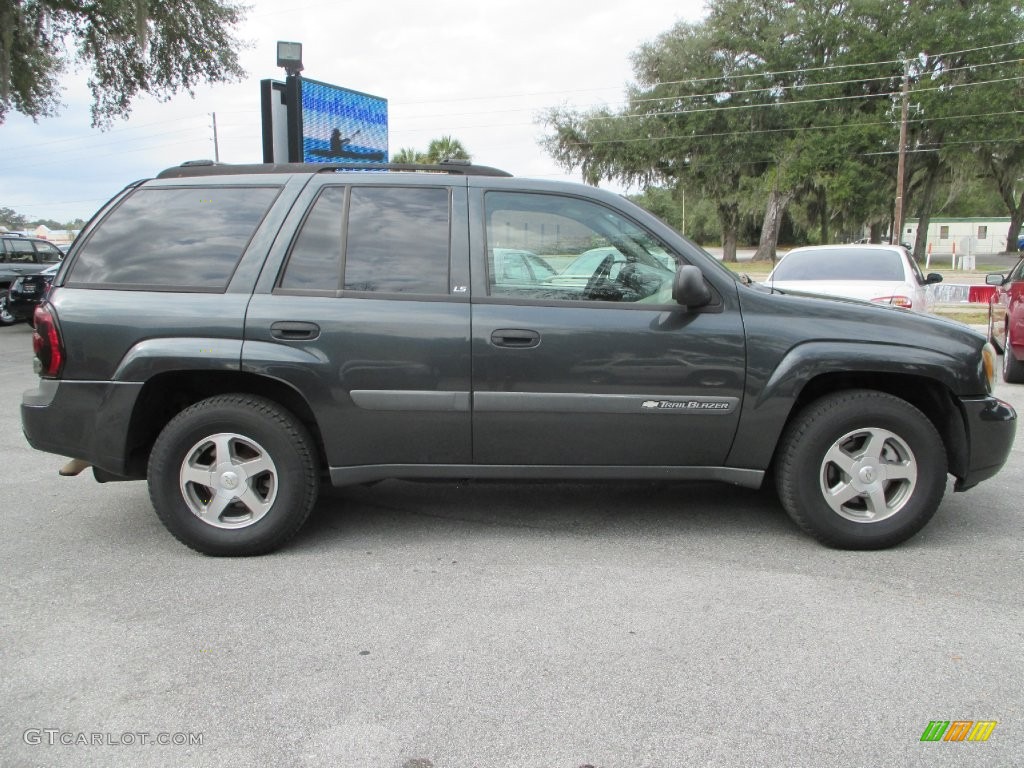2004 TrailBlazer LS - Dark Gray Metallic / Medium Pewter photo #2