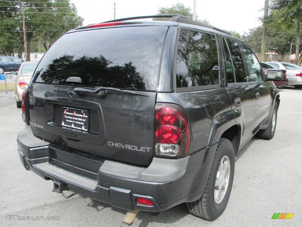 2004 TrailBlazer LS - Dark Gray Metallic / Medium Pewter photo #3