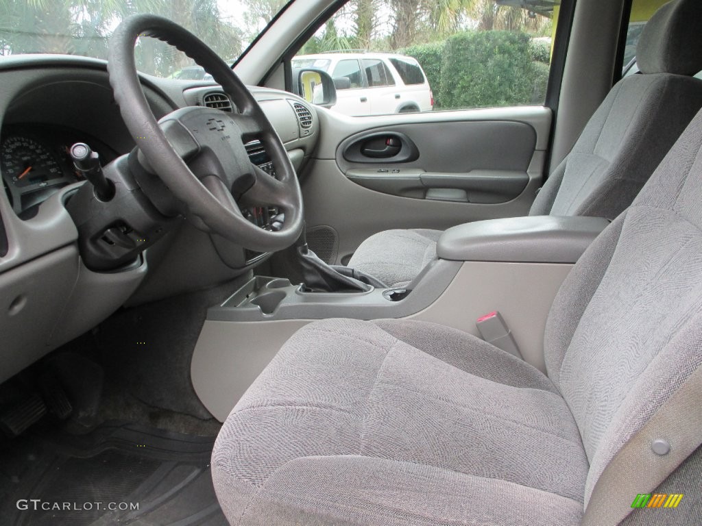 2004 TrailBlazer LS - Dark Gray Metallic / Medium Pewter photo #10