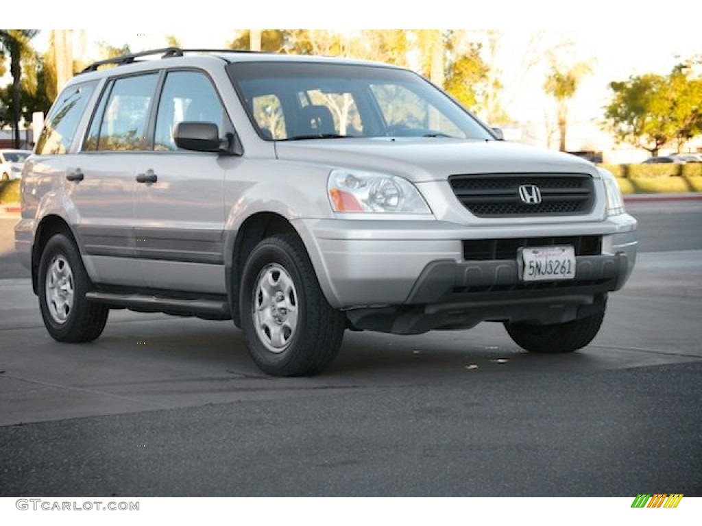 2005 Pilot LX 4WD - Billet Silver Metallic / Gray photo #1