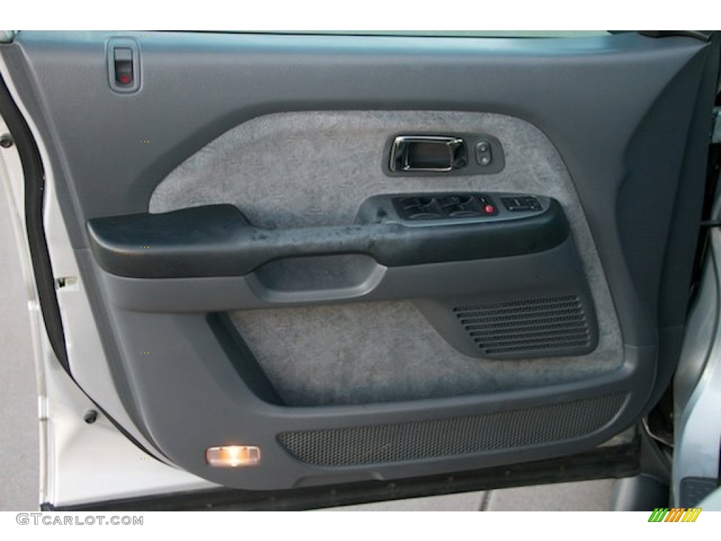 2005 Pilot LX 4WD - Billet Silver Metallic / Gray photo #24