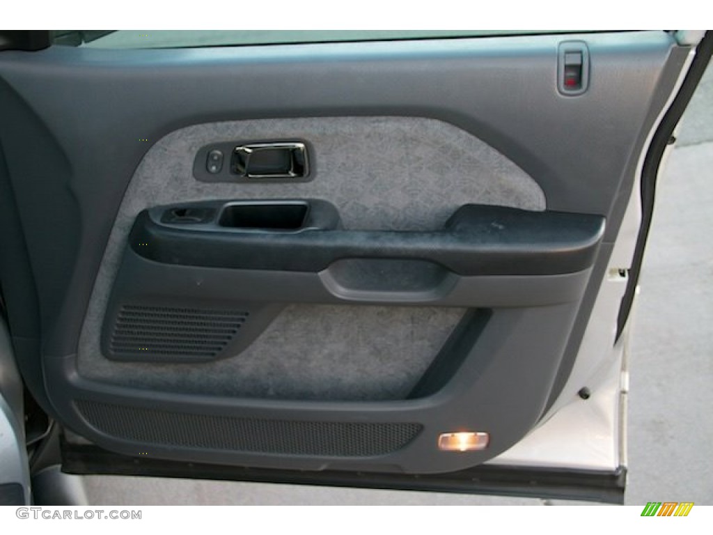 2005 Pilot LX 4WD - Billet Silver Metallic / Gray photo #27