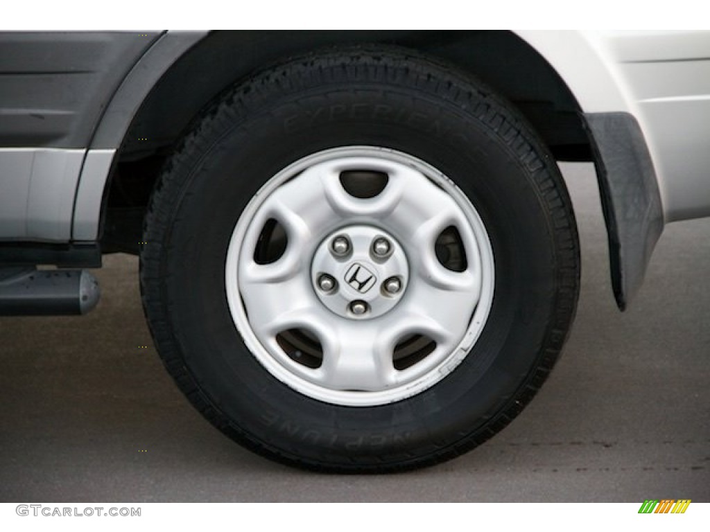 2005 Pilot LX 4WD - Billet Silver Metallic / Gray photo #28