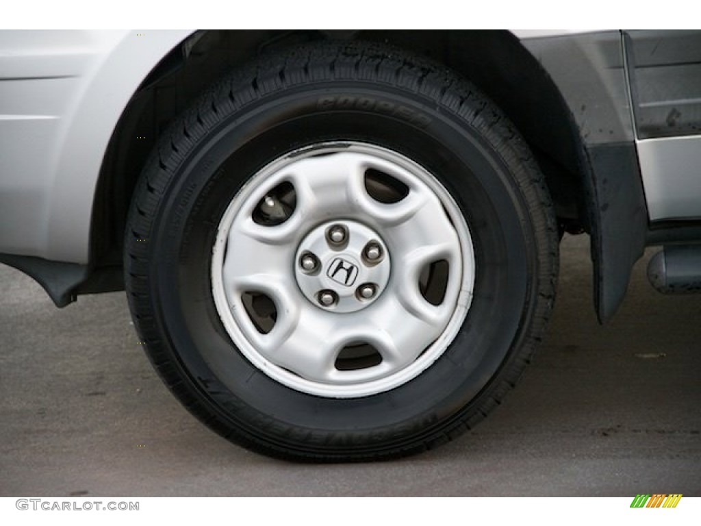 2005 Pilot LX 4WD - Billet Silver Metallic / Gray photo #29